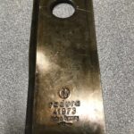 41973 Right Hand 10 Degree Disc Mower Knife Fits Fella, Massey Ferguson, Krone