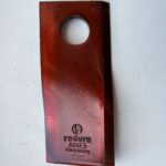 A04E5 Right Hand 18 Degree Top Bevel Disc Mower Knife Fits AgCo, Challenger, Massey Ferguson