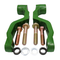 Front view of the assembly of Exact Align Pro Gauge Wheel Arms
