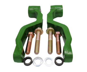 Front view of the assembly of Exact Align Pro Gauge Wheel Arms