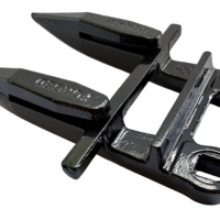 double heat-treated MacDon guards for FD1, FD30, Case IH, and New Holland draper heads. Fits sickle guard, grain head guard, and MacDon platform needs.