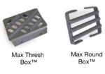 Different types of KX7 Kondex concaves for Case IH FlagShip combines. Custom combine concaves with MaxThresh™ and MaxRound™ boxes for better capacity, threshing, and harvest control.