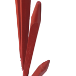 Close up tip of SHW Conus 2 threaded bale spears in 32" to 48" lengths. German-made Hay Spear, Bale Spike, Bale Fork, Hay Fork, Bale Tine, and Bale Stabber option.